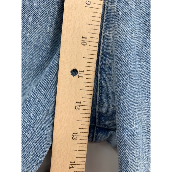 WeWoreWhat Jeans Womens 27 Blue High Rise Straight Leg Light Wash Denim Pants - Picture 7 of 10